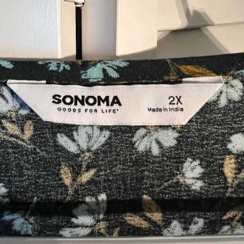 Sonoma 2X blouse NWT - Picture 2 of 5